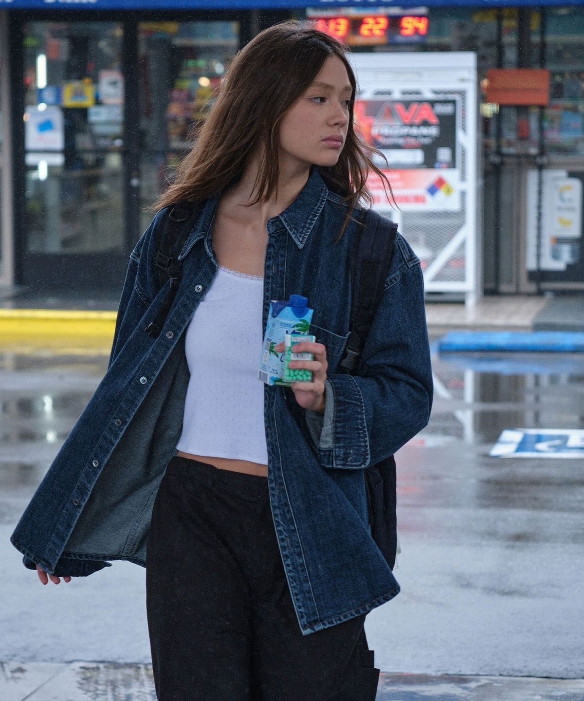 Lc DENIM SHIRT JACKET_DARK BLUE/BLUE