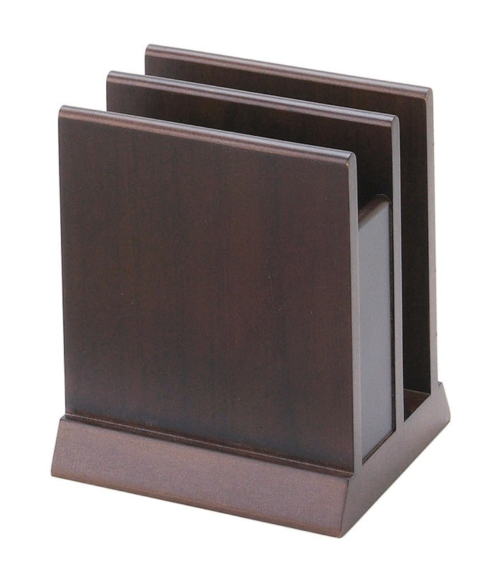 （まとめ買い）シンビ MD-2W ナフキン立て付メニューブックスタンド 茶 [x3]