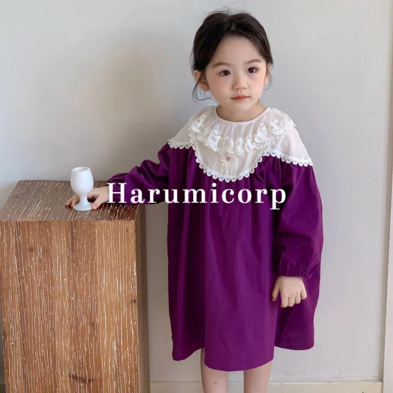 子供服 ワンピース 女の子 ノースリーブ綿 韓国子ども服 ロングワンピース キッズ 春 秋長袖 おしゃれ ベビー服 ジュニア 七五三 入学 入園 かわいい 誕生日 プレゼント お姫様 シンプル カジュ