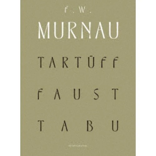 【BLU-R】F・W・ムルナウ Blu-rayセット(収録：『タルチュフ』『ファウスト』『タブウ』)