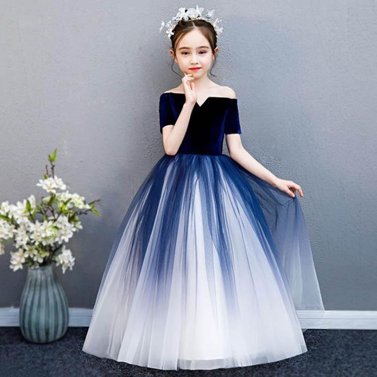 2023新着 子供ドレス ピアノ発表会 ジュニアドレス ふんわりチュール 演奏会 結婚式 キッズ こども コンクール 子供服 女の子 フォーマル