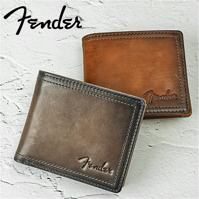 Fender フェンダー 財布 二つ折り 502 通販 二つ折り財布 2つ折り財布 折り財布 折財布 メンズ財布 お財布 さいふ コインケース サイフ 小銭入れ 札入れ カード 小銭入れあり レザー