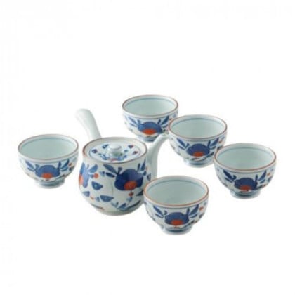 波佐見焼 古代万歴急須茶器揃 007-026M 5410-030