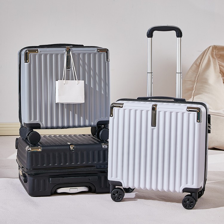 男性と女性用の小型18インチスーツケース軽量旅行用スーツケース飛行機のパスワードボックス無料チェックインボックス