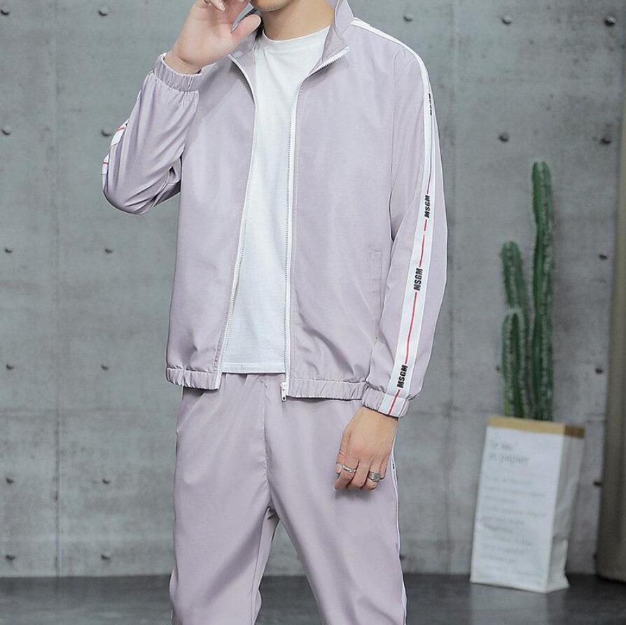 セットアップ メンズ 秋服 春物 ジップアップ サイドライン パーカー ジャージ 上下 スウェットパンツ ゴルフウェア 部屋着 大きいサイズ ス