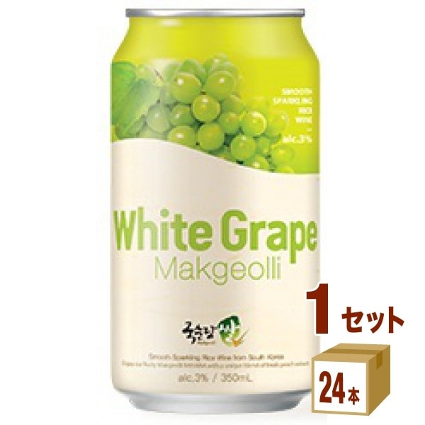 ＢＳＪ 百歳酒 米マッコリ マスカット 350ml 1ケース (24本)　マッコリ 4,818円
