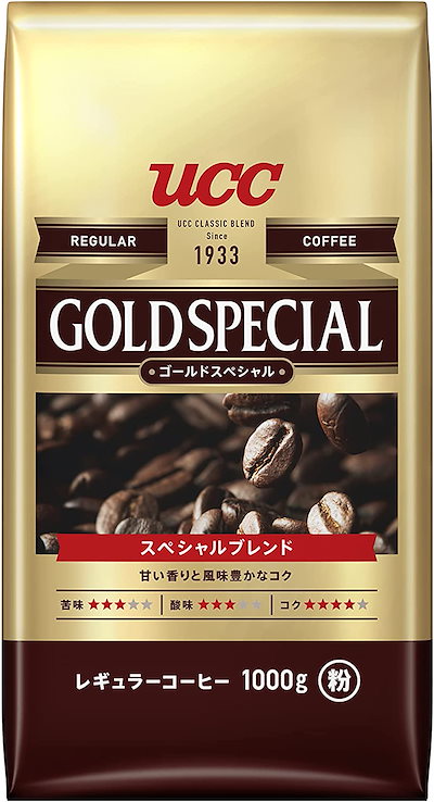 お気に入 UCC ゴールドスペシャル スペシャルブレンド コーヒー豆 粉 1000g discoversvg.com