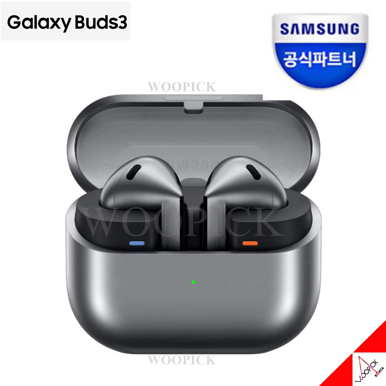 Galaxy Buds3 SM-R530 ワイヤレスBluetoothイヤホンANCキャナル & Galaxy AI -シルバー/新品/2024