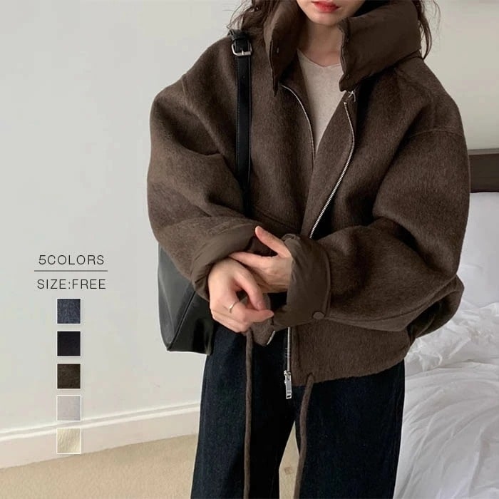 パーカー コート アウター 秋冬 厚手 ショート丈 レディース パーカーコート ショート丈コート 春物 秋服 春秋 ライトコート マウンテンコート 大きいサイズ カジュアル 大人 体型カバー ゆったり