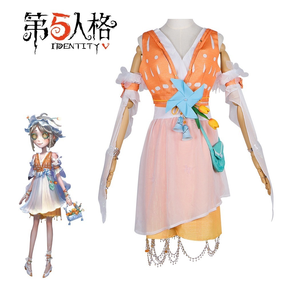 第五人格 コスプレ衣装 庭師ファッション チューリップドリーム コスプレゲーム ロールプレイング衣装 ドレス