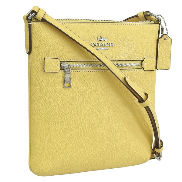 コーチ バッグ レディース ショルダーバッグ アウトレット レザー イエロー ミニ ローワン ローアン XGRN MINI ROWAN FILE CE871SVS9V COACH