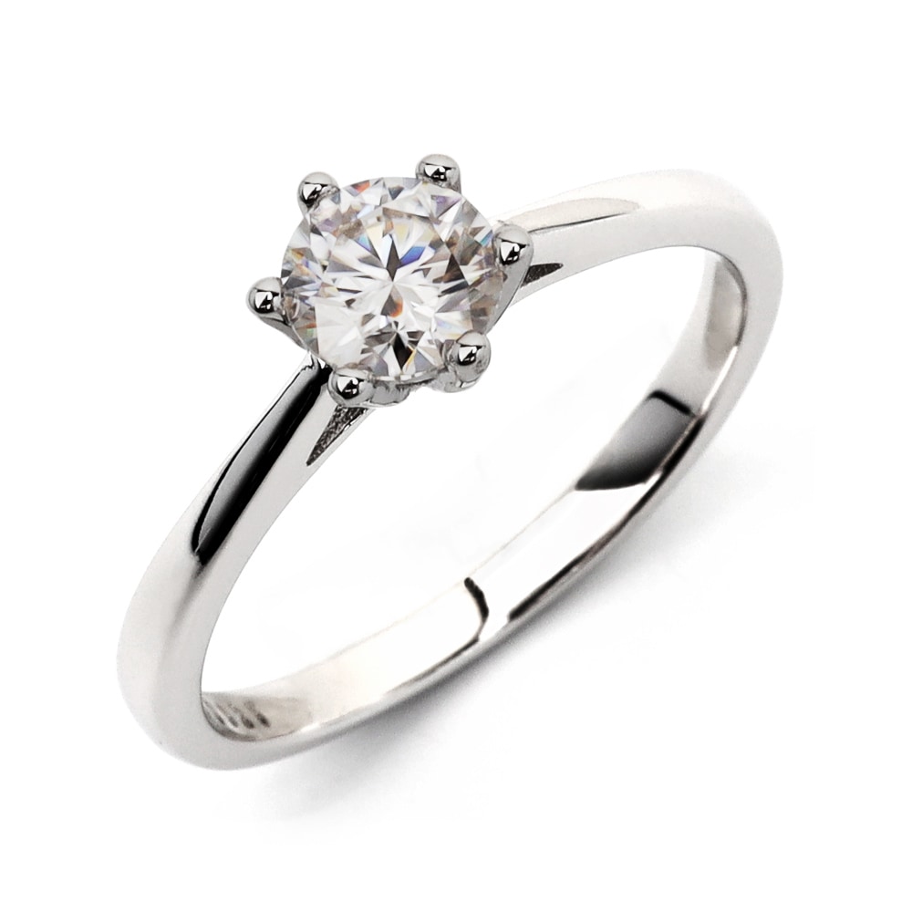 モアサナイト 925リング 0.5ct [cr467-05ct]