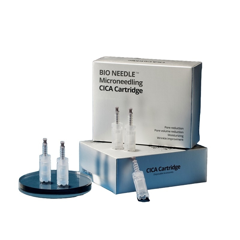 バイオニードルシカナノショットカートリッジオートMTSチタン皮膚科手術