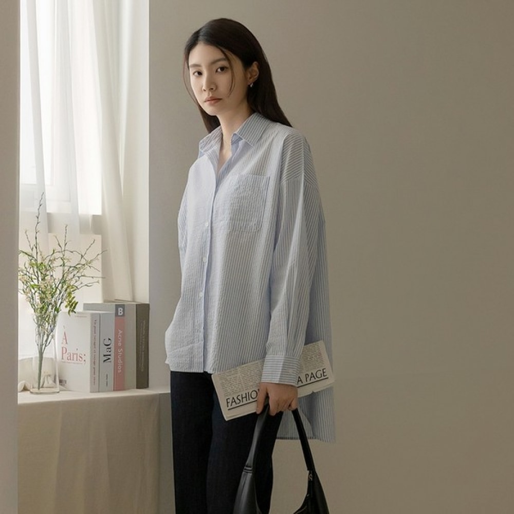 [Elysia] ホーンズルーズストライプノーカットサザン