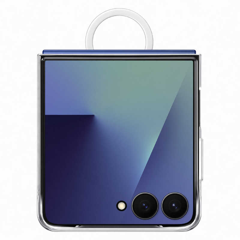 SAMSUNG　Galaxy Z Flip7 Ring Case (Clear)/Clear　EFQF766CTEGJP