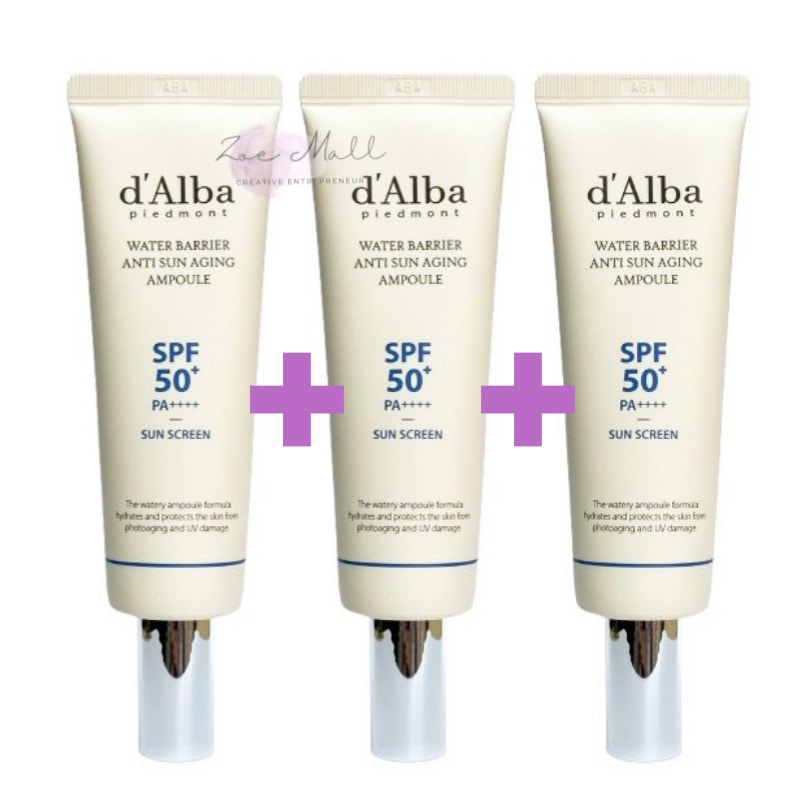 [1+1+1]ウォーター バリア アンチ サン エイジング アンプル, 50ml [SPF50+/PA++++]/韓国コスメ/アンチエイジング グルタチオン 5,362円