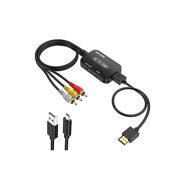 HDMI to AV変換コンバーター HDMI to RCA変換 - 映像用ケーブル