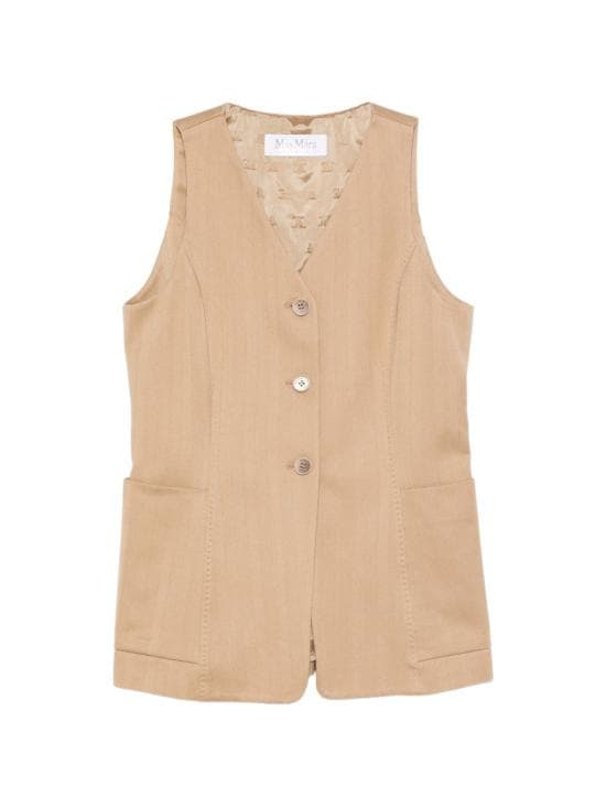MAX MARA Women Vests 2611911032600 245004 Beige