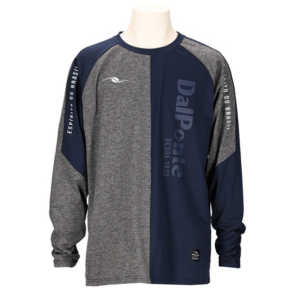 ダウポンチ DALPONTE 裏起毛ウォームプラシャツ DPZ0415-NAVY フットサル サッカー