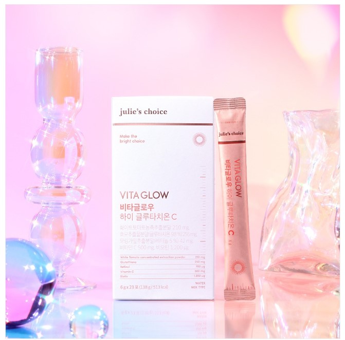 ジュリスチョイス エバーグローピエストロ 1箱(6g*23T) / ジュリスチョイス/トリプル ホワイトニング ビタグロー ハイグルタチオンC