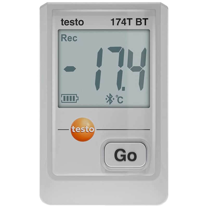 テストー　温度データロガー(Bluetooth) testo 174T BT 白　572174201
