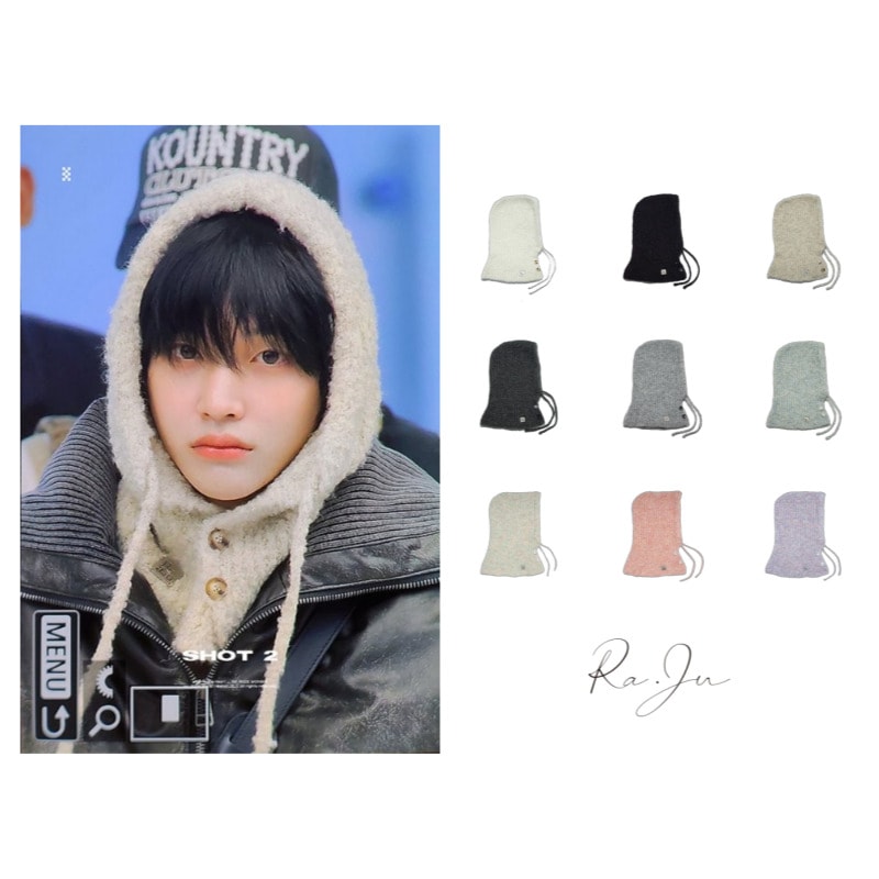 [RIIZE ウォンビン着用] 【公式正規品】 SNUG BOUCLE BALACLAVA_9 COLOR