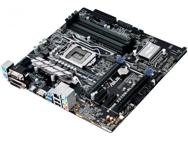 ASUS PRIME Z270M-PLUS LGA 1151 Intel Z270 HDMI SATA 6Gb/s USB 3.1 Micro ATX Motherboard