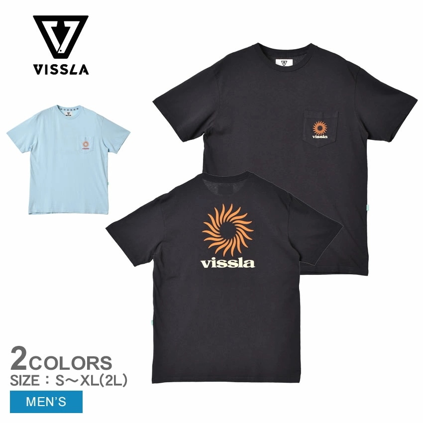 ピン ホイール ショートスリーブ ポケットTシャツ M482WPIN メンズ 半袖 黒 青 ブランド