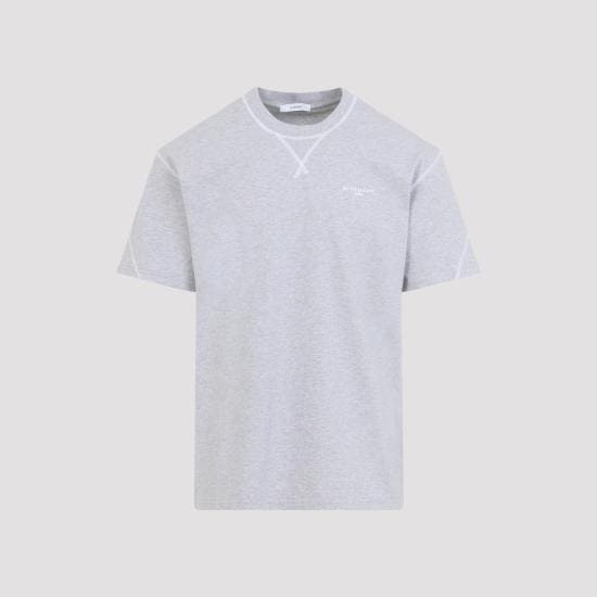 GIVENCHY Men T-Shirts BM71P53YR8 055 LIGHT GREY MELANGE