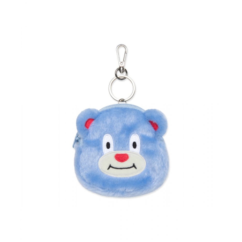 LMC ベアプープーポーチキーリングブルー