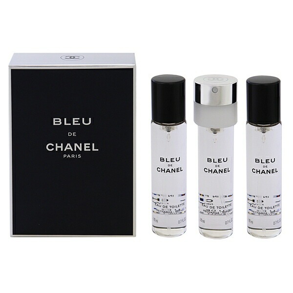 ブルー ドゥ シャネル EDT ツイスト （セット） （レフィル） 20ml×3