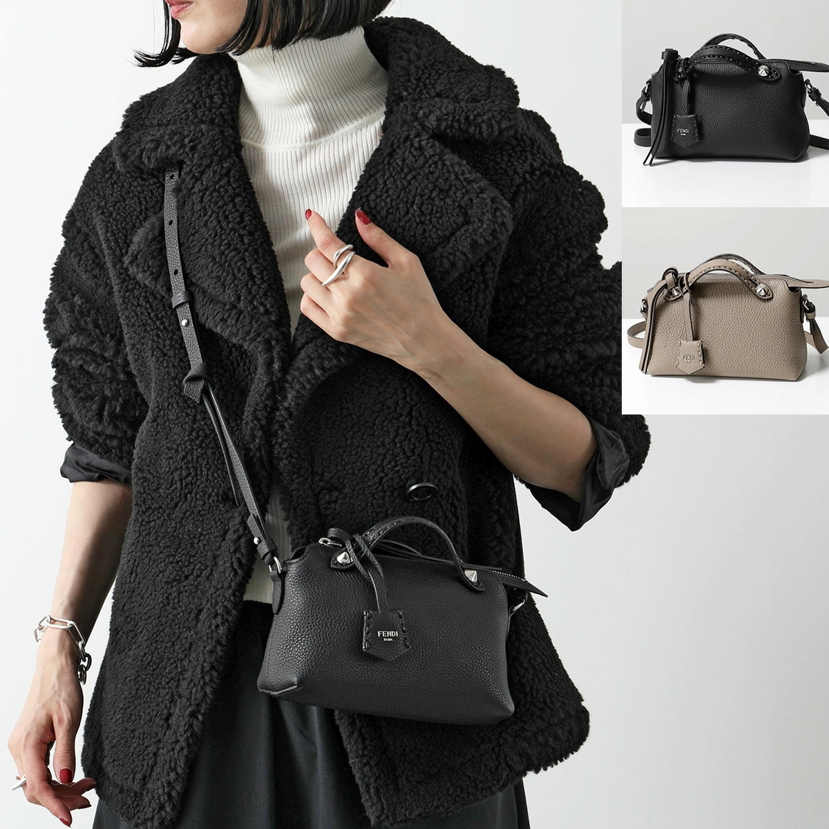 FENDI フェンディ ショルダーバッグ BY THE WAY SELLERIA MINI バイ ザ ウェイ セレリア ミニ 8BS098 ASU2 レディース ミニバッグ 8BS098ASU2F0G