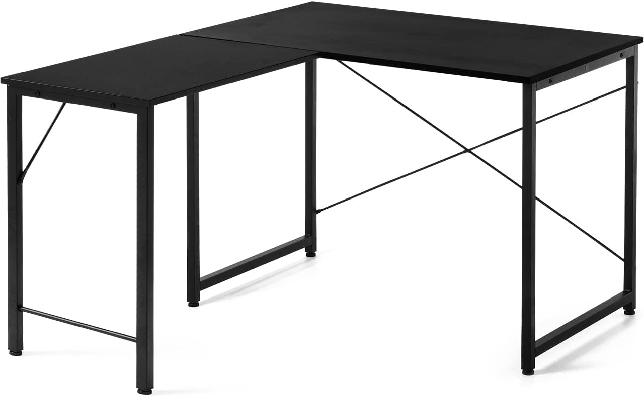 サンワダイレクト L字デスク 幅100×奥行120cm モニターアーム対応 ゲーミングデスク ブラック 102-DESKF00348BK3 9,701円