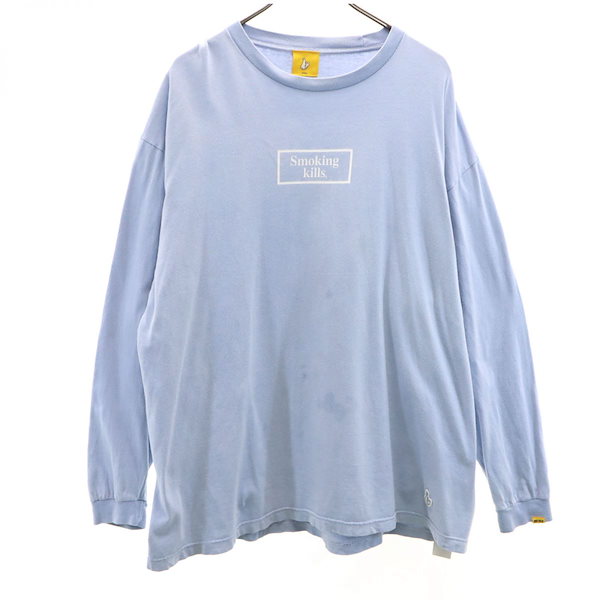 Qoo10] エフアールツー 長袖 Tシャツ XL ブルー ロンT メ