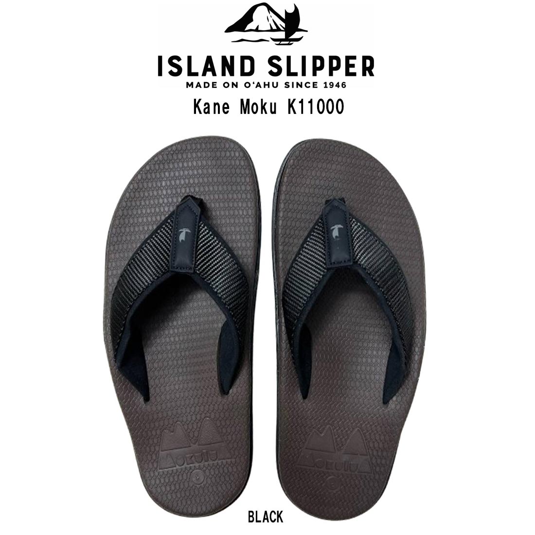 ISLAND SLIPPER サンダル ビーチサンダル モクルア トングサンダル ハワイ発 海 アウトドア メンズ 靴 男性用 Kane Moku K11000