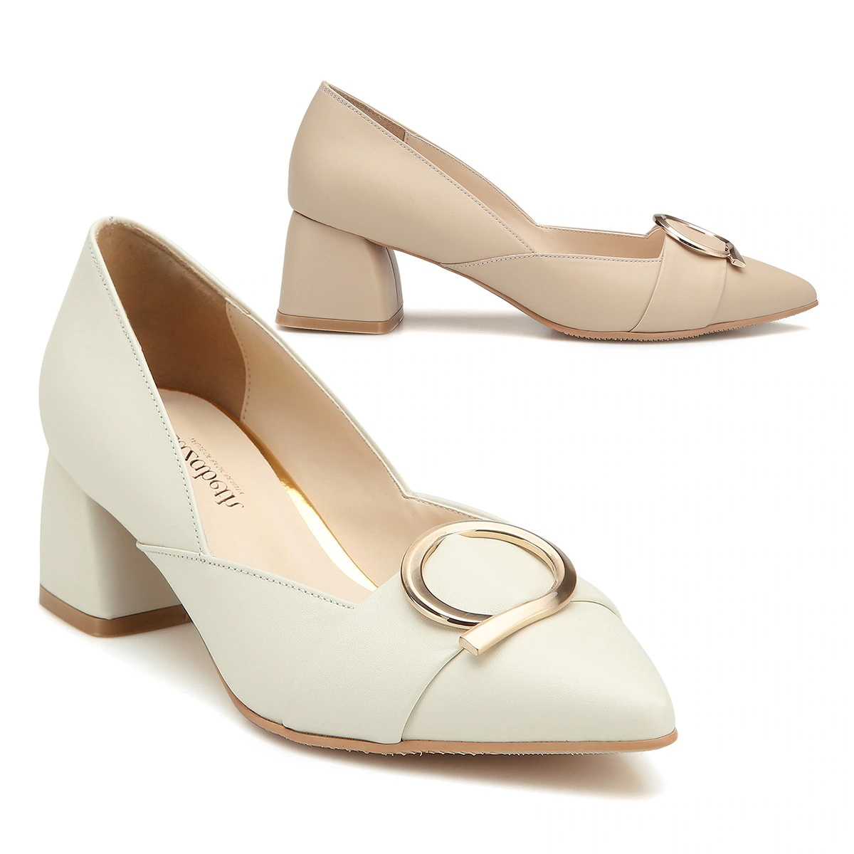 エリザベート ユニークサークル パンプス EL19098