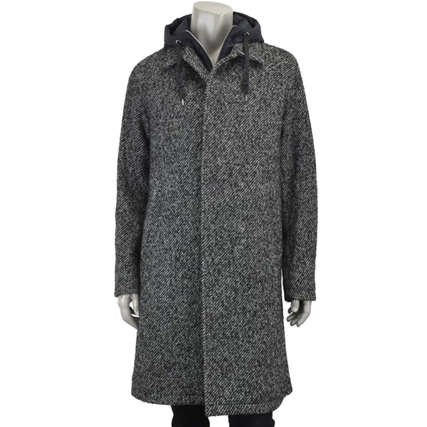 HERNO ヘルノ フーデッドバルカラーコート/CA000201U 12662 9493