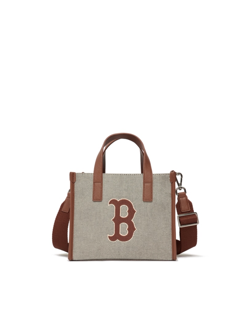 Basic Big Logo Canvas Small Tote Bag Boston Red Sox 韓国大人気