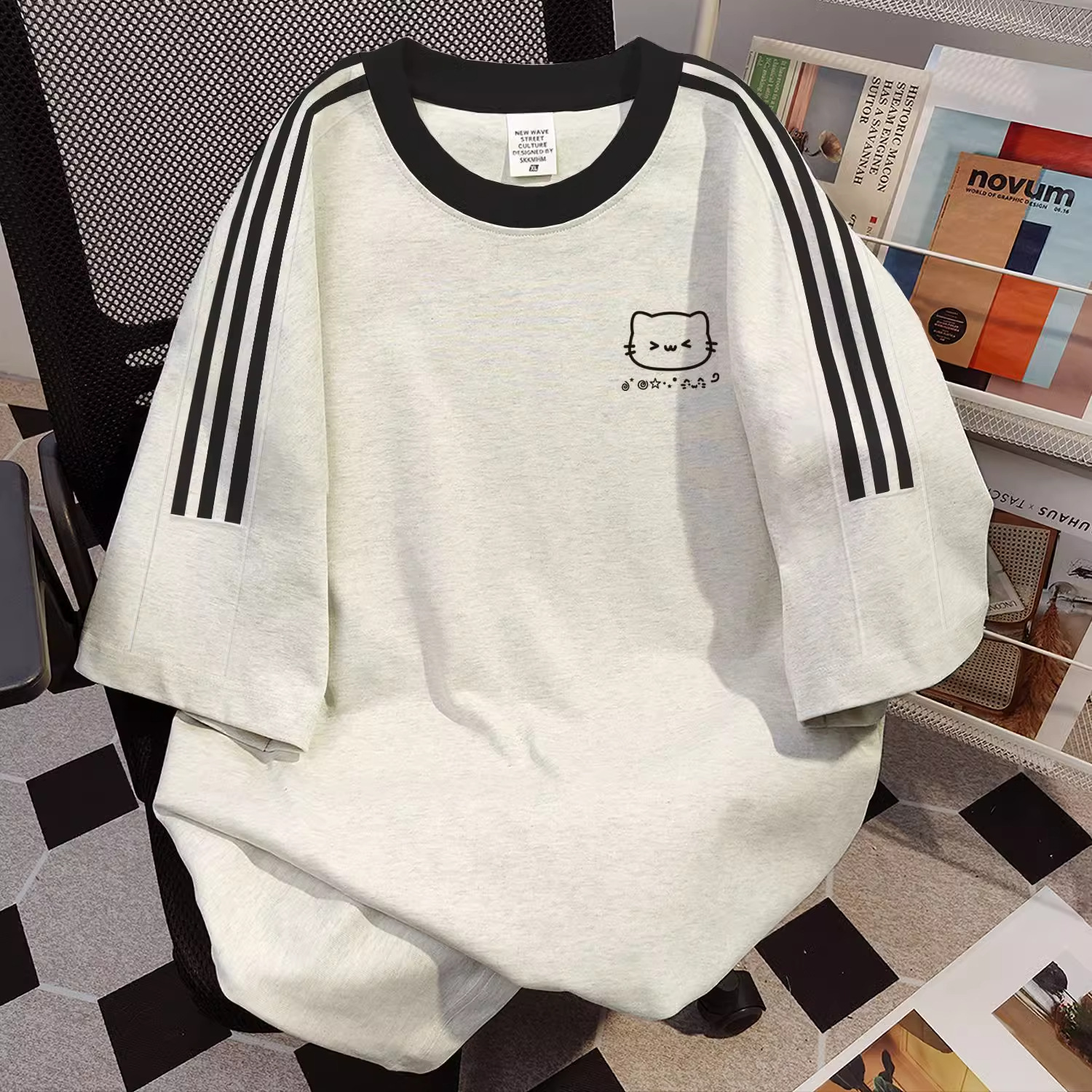 【1点ご購入 で10点プレゼントいたします】半袖Tシャツ女子三条鉄棒中高快適減齢ゆったり綿上着 190,548円
