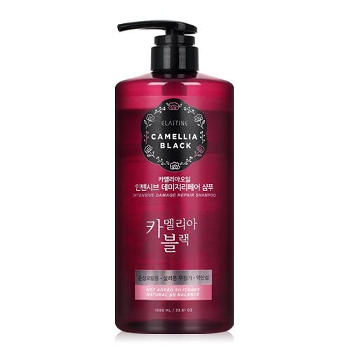 Elastin 韓国コスメ 送料無料韓国食品エラスチン カメリア 1000ml シャンプー リペア ダメージ インテンシブ ブラック シャンプー 公式 Www Quartzhotel Mx