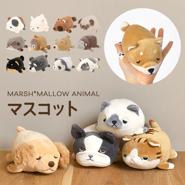 Qoo10] LivHeart ぬいぐるみ ねむねむアニマルズ ねこ パ