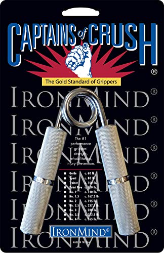 【メーカー正規品】Ironmind(アイアンマインド) Captains of Crush(キャプテンズ・オブ・クラッシュ) ハンドグリッパー (120lb(約54kg)) 4,862円