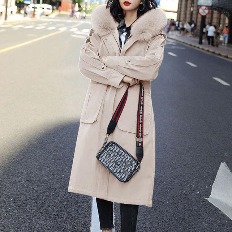 人気沸騰レディースモッズコート裏起毛　毛皮コートレディースファーコート　ボアコート　ボアジャケットレディースコートミリタリーコート　防寒着秋冬暖かい