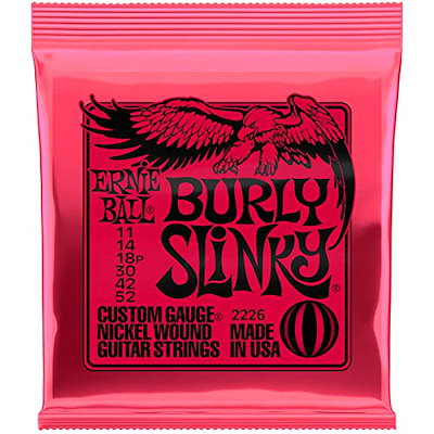 他サイト： ERNIE BALL 2226 エレキギター弦 (11-52) BURLY SLINKYの商品画像