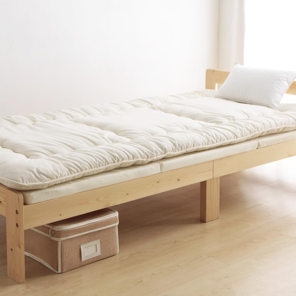 アイリスオーヤマ マットレス シングル ふつう 厚さ4cm 適度な硬さ コンパクトに収納 ホワイト MTRF-S 5,139円