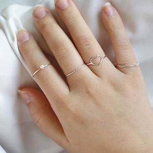 ◇Hei◇ twinkle layered 3set ring [正規品/関税込] ◇Hei◇ twinkle layered 3set ring [正規品/関税込] (Hei/指輪