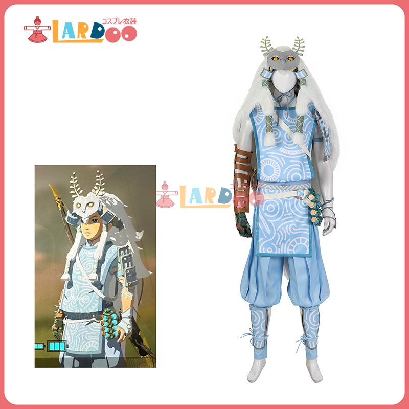 ゼルダ伝説 ブレス オブ ザ ワイルド リンク Mystic Set 精霊装備 コスチューム コスプレ衣装 オーダーサイズ可能395