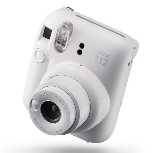 インスタントカメラ instax mini 12 「チェキ」 クレイホワイト