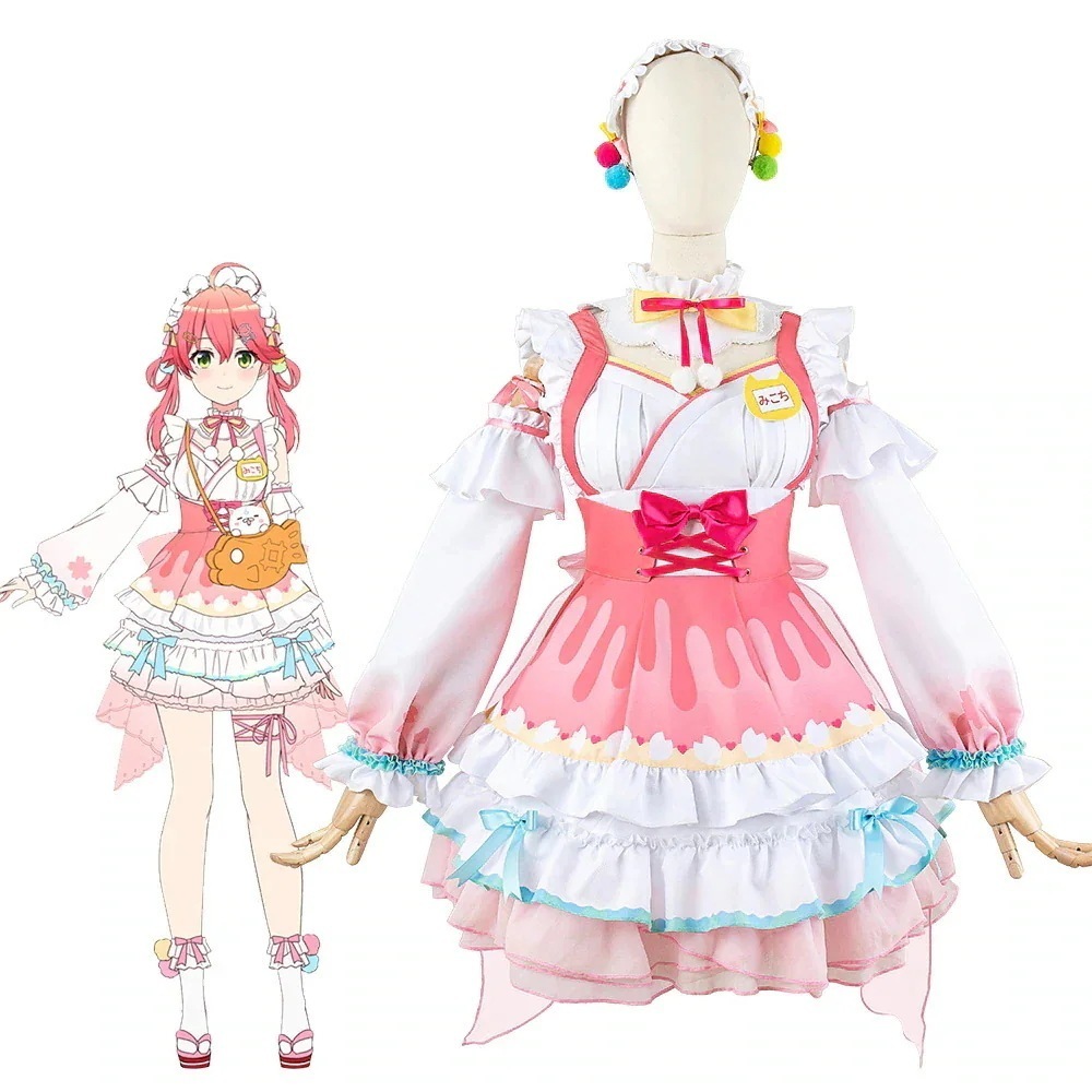 バーチャルYouTuber　VTuber　ホロライブ　お正月衣装　さくらみこ　コスプレ衣装期間限定30％