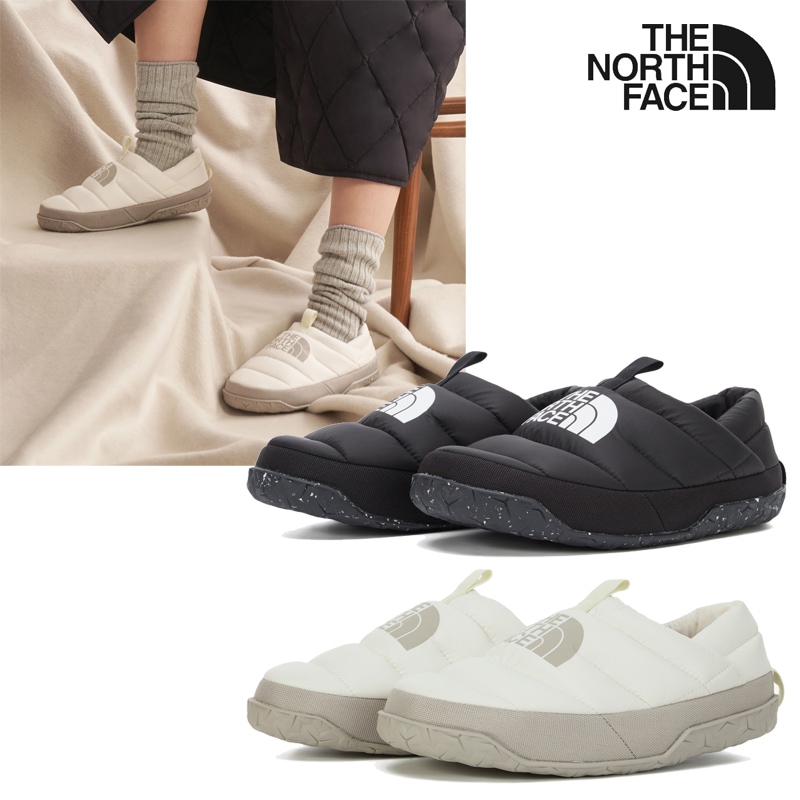 NS85R65A NS85R65B W NUPTSE MULE レディース 保温 中綿 軽量 クッション 歩きやすい 防滑 グリップ かかと踏める スリッポン ルーム 外履き デイリー